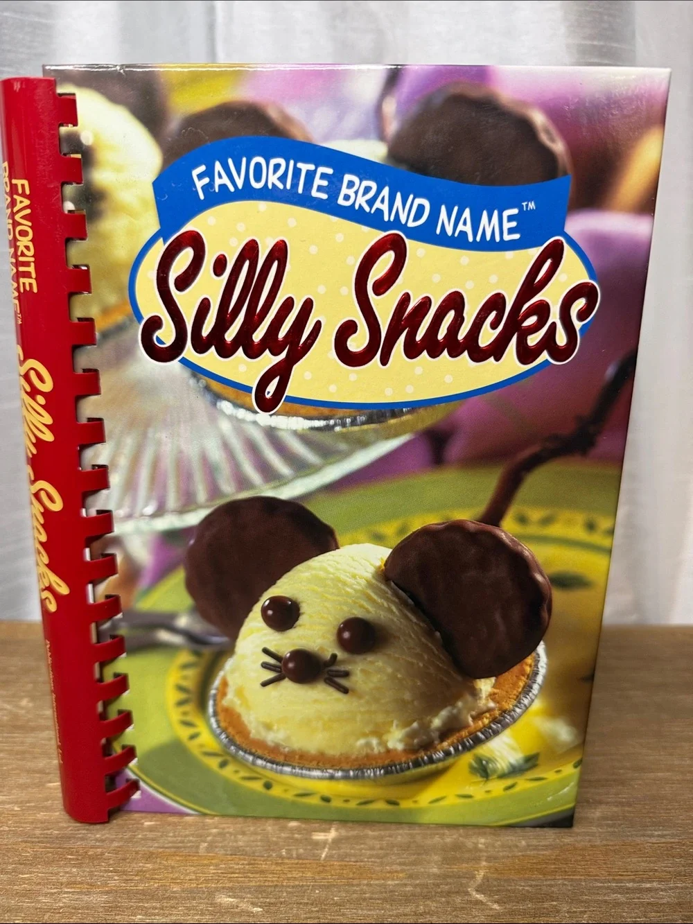 Vtg Cookbook Favorite Brand Name Silly Snacks 2004 Kids Party Holiday Hardcover
